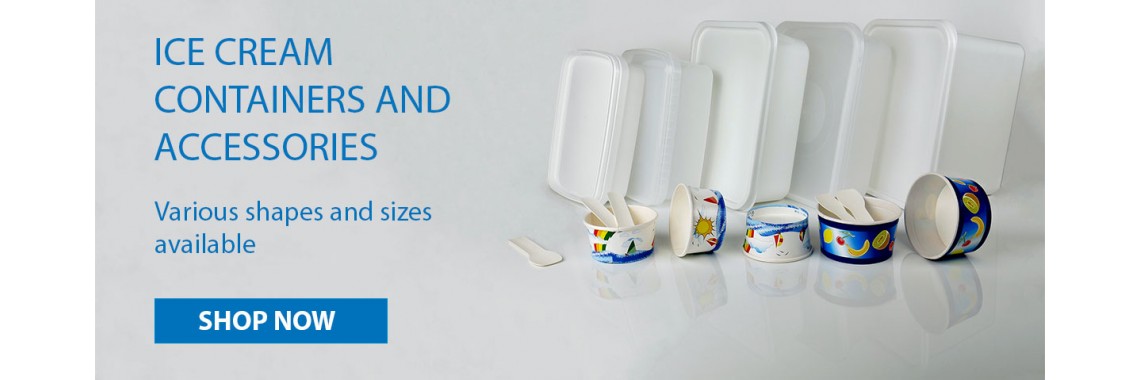 Ice Cream Containers